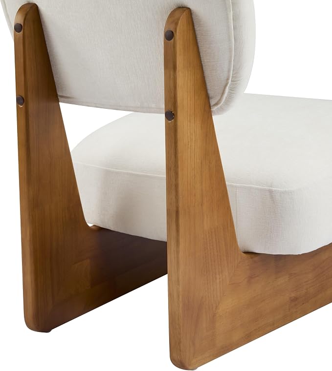 GDFStudio Upholstered Armless Accent Chairs Set of 2 Modern Side Chair - Image 9