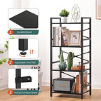 Yoobure 4 Tier Bookshelf - Image 4