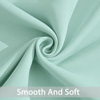 Yakamok Aqua Room Darkening Curtains 84 inch Sliding Door Drapes | 1 Extra-wide - Image 5