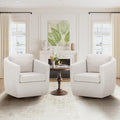 COLAMY 360° Swivel Accent Chair Set of 2 by COLAMYHOME