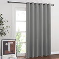 NICETOWN Extra Wide Sliding Door Curtains, Thermal Insulated Blackout Patio by NICETOWN