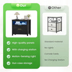 HNEBC Nightstand with Gun Drawer - Image 7