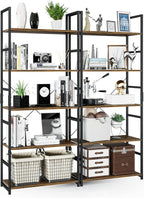NUMENN 5 Tier Bookshelf, Modern Book Shelf by NUMENN