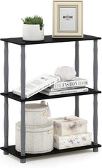 Furinno Turn-N-Tube 3-Tier Compact Multipurpose Shelf Display Rack by Furinno-FitsYourSpaceFitsYourBudget