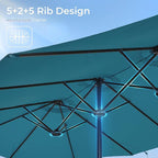 SUPERJARE 13FT Outdoor Patio Umbrella - Image 7