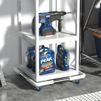 SPACECARE Mini Fridge Stand Mobile Roller, Adjustable Furniture Dolly - Image 5