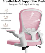 Ergonomic Office Chair, Comfort Swivel Home Office Task Chair, Breathable Mesh - Image 4