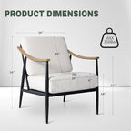 RNKSFX Modern Accent Chairs Set of 2 - Image 2