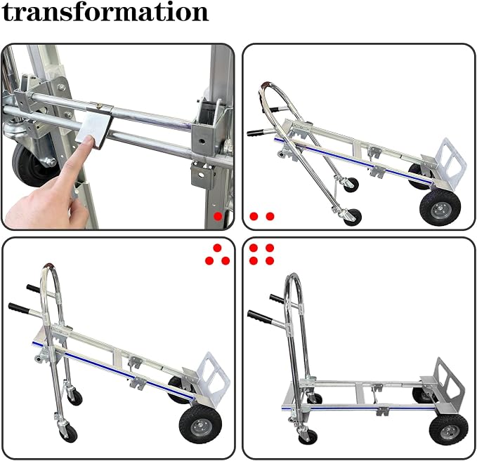Suzhi Convertible Hand Truck Dolly Cart - Image 7
