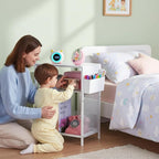 ECOLOVI Kids Nightstand 19in High - Image 8