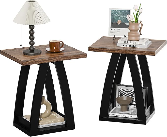 FROMJBEST End Table, Side Table, Nightstand, Sofa Side Table - Image 4