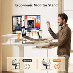 OffiGo U Shaped Electric Standing Desk - Image 6