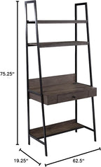 SEI Furniture - Lizvan Industrial Ladder Desk - Industrial Design - Image 2