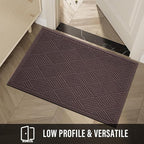 Sturdy Front Door Mat, Absorbent Muddy Dirt Resist Welcome Door Mats Outdoor - Image 6