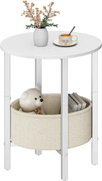 Vagusicc Round Side Table End Table by Vagusicc