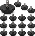 ONEHOME 16 Pack 5/16-18 Stainless Steel Adjustable Threaded Furniture Leg by ONEHOME