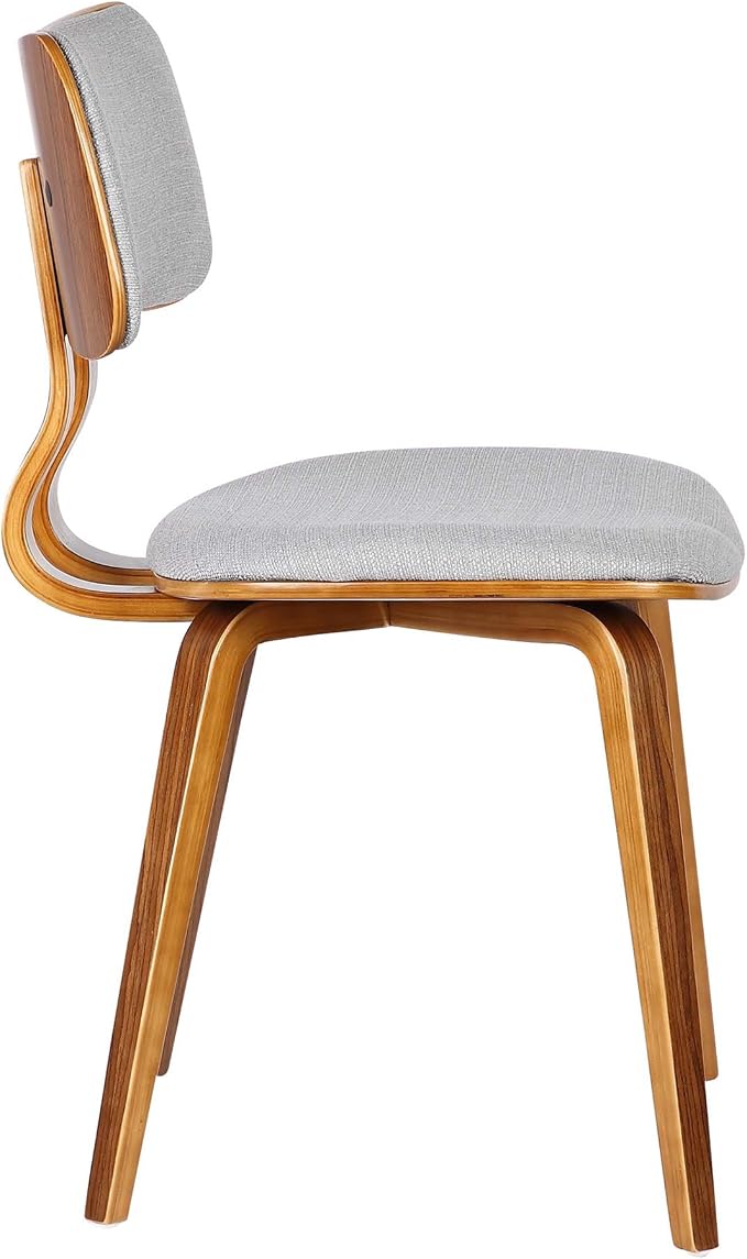 Armen Living Jaguar Mid Century Modern Dining Accent Chair - Image 7