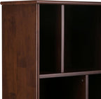 SIMPLIHOME Draper 22 inch Mid-Century Modern 6 Cubbie Bookcase - Image 9