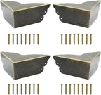 Bivethoi 8 Packs Bronze Box Corner Protectors, Edge Cover Safety Guard - Image 5
