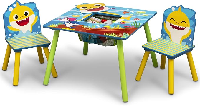 Delta Children Kids Table Storage -Ideal - Image 7
