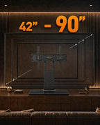 Perlegear Universal Swivel TV Stand - Image 2