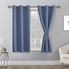 Blackout Curtains for Bedroom, 38 x 54 Inch, 2 Panels | Thermal Insulated & - Image 8