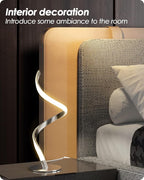 Yarra-Decor Modern Spiral Bedside Lamp - Image 5
