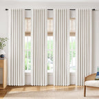 INOVADAY 100% Blackout Linen Curtains by INOVADAY