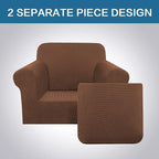 H.VERSAILTEX 2-Piece Armchair Cover Chair Slipcovers - Image 3