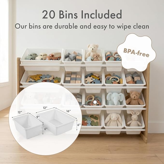 Humble Crew Toy Storage Organizer - Image 3