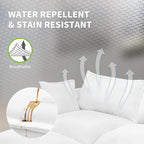 Waterproof Cloud Sectional Couches, Down Filled Sofa - Image 3