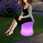 Rechargeable LED Cube Chair, 16 Colors Remote Conctrol Glow Furniture Stool - Image 7
