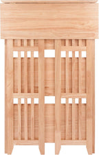 Winsome Mission Beech Wood 4-Tier Shelf - Image 13