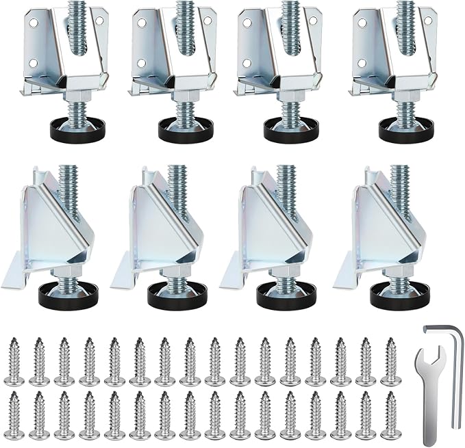 Heavy Duty Leveling Feet, 8 Pack Adjustable Furniture Levelers by Celuisiva