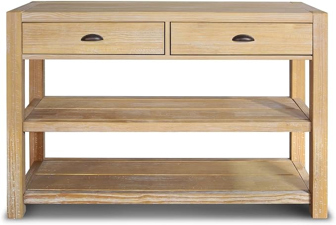 Grain Wood Furniture Montauk Console Table, Solid Wood - Image 4