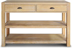 Grain Wood Furniture Montauk Console Table, Solid Wood - Image 4