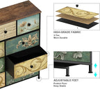 Tohomeor Dresser with Drawers for Bedroom Chest of Drawers Fabric Dresser for - Image 7