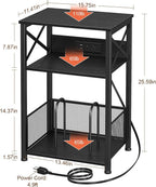 AMHANCIBLE Record Player Stand - Image 4