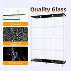 LFT HUIMEI2Y Glass Display Cabinet 12 Shelves - Image 4