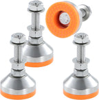Heavy Duty 2000 lb Capacity Stainless Steel Adjustable Leveling Feet by TERMATH