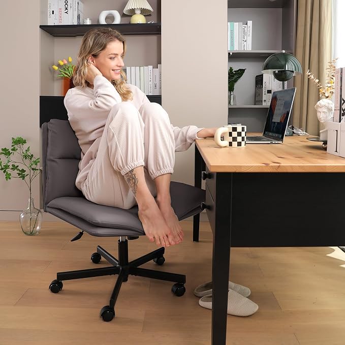 EMIAH Armless Office Desk Chairs - Image 2