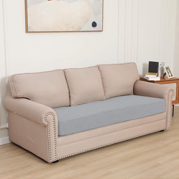 Easy-Going Stretch 1 Piece Oversized Couch Cushion Cover - Image 2