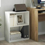 Furinno Gruen Book Shelf, 2-Tier Small Bookshelf, Bookcase - Image 2