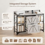 44" File Cabinet, Lateral Filing Cabinet - Image 5
