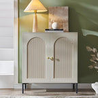 IFBUY Modern Sideboard Buffet Cabinet, Wooden Modular Coffee Bar Cabinets - Image 8