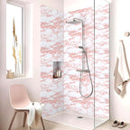 practicalWs White/Pink Marble Contact Paper Granite Peel and Stick Countertops - Image 7