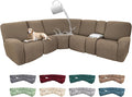 100% Waterproof Sectional Recliner Couch Covers by ROFASVCO
