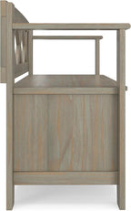 SIMPLIHOME Amherst Entryway Storage Bench - Image 13