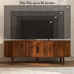 ZttRiee TV Stand for TVs up to 60 Inch, Entertainment Center - Image 4