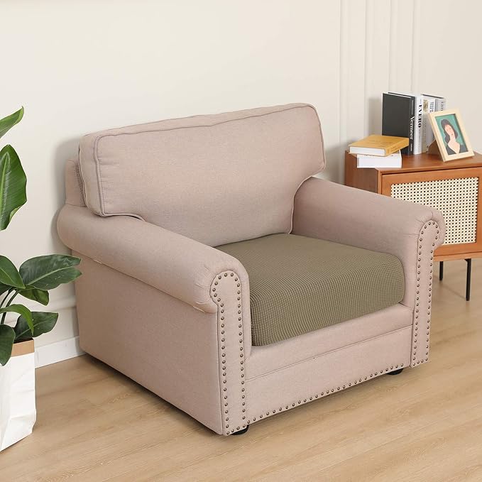 Easy-Going Stretch 1 Piece Chair Couch Cushion Cover - Image 2